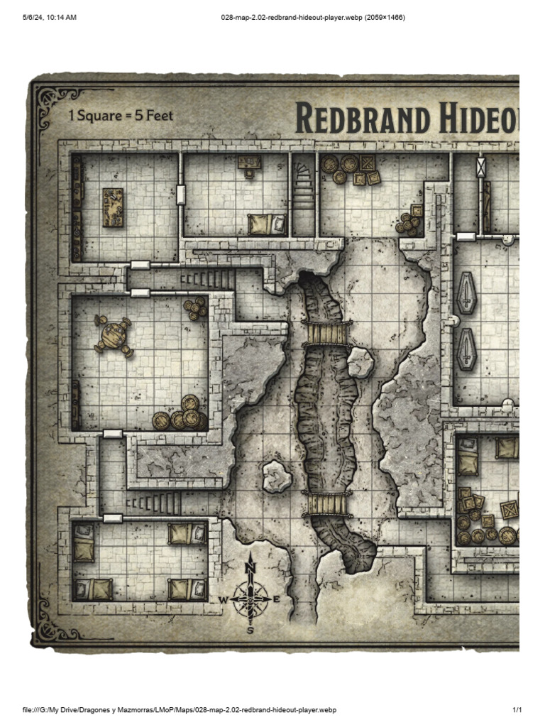 Redbrand Hideout Player Map | PDF