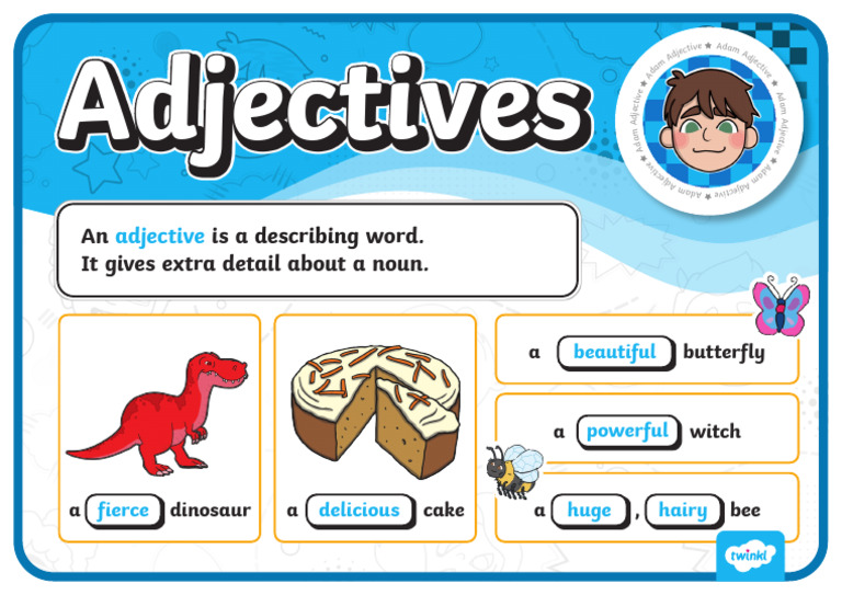 Adjectives for Kids: A Visual Guide | PDF | Adjective | Language Mechanics