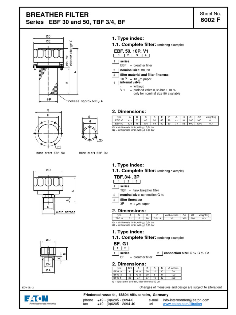 Eaton-EBF-TBF-BF-TechnicalDataSheet-6002-EN | PDF