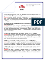 Sheet 1 Model Answer