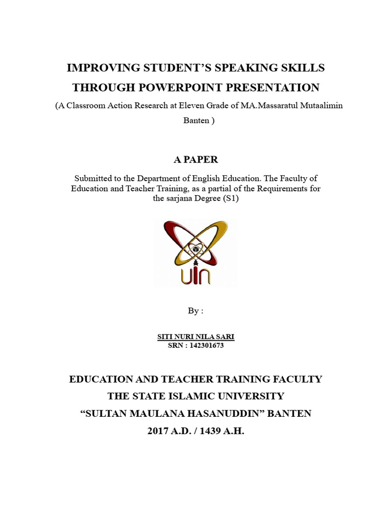 Enhance Speaking Skills with PowerPoint | PDF | Second Language ...