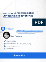 AJAX et Programmation Asynchrone