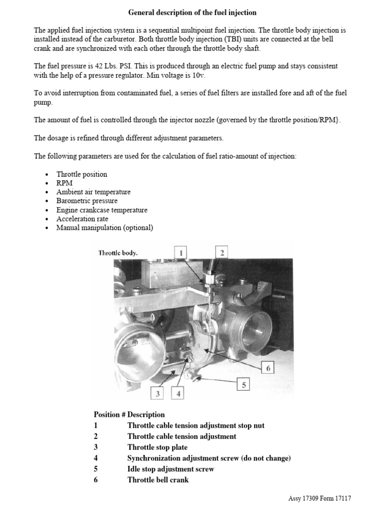 Sequential Multipoint Fuel Injection Overview | PDF | Throttle | Fuel ...