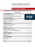 Maestría en Admón. Orient. Finanzas
