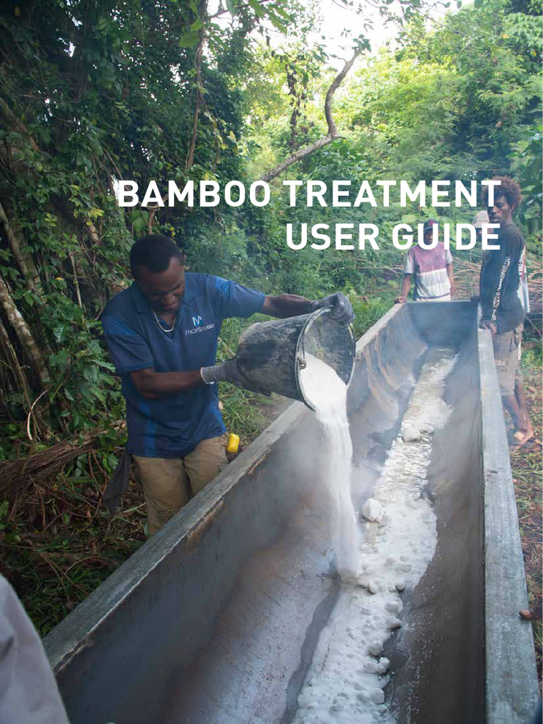 Borax Treatment for Bamboo Preservation | PDF | Knife | Drill
