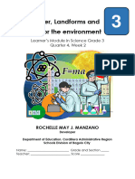 Sci3 - Q4 - W2 - Water Landform and Care For The Environment - Rochelle May J