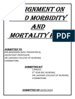 Child Morbidity and Mortality