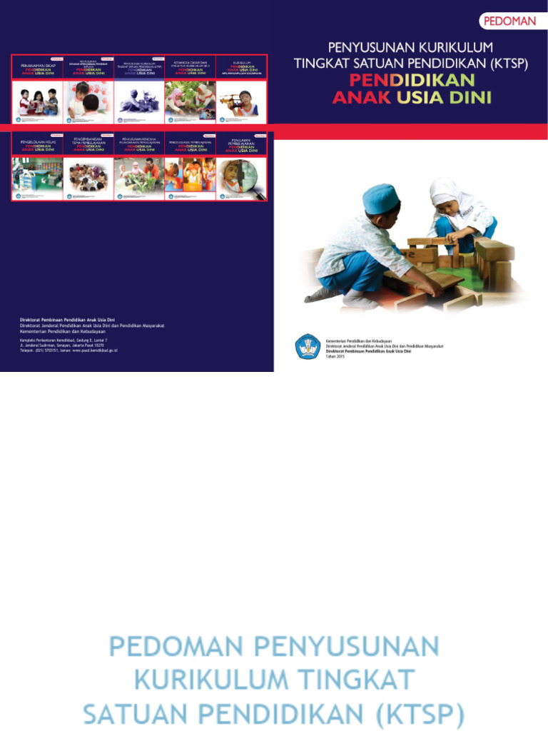 Penyusunan Kurikulum Tingkat Satuan Pendidikan KTSP File | PDF