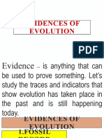 MODULE 4 Evidences of Evolution