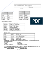 FICHA DE INGLES 1 SECUNDARIA