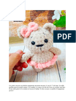 Ours en Peluche Petite Fille Amigurumi PDF Patron Gratuit