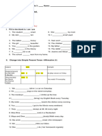 Grade 3, Is, Am, Are 2, P. Tense (Chap.14), Sms 2,24