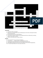 Crossword Puzzle