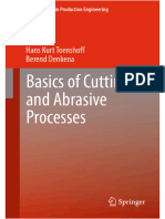 3. Basics of Cutting and Abrasive Processes
