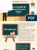 UNESCO(Educación para todos)