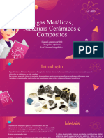 Ligas Metálicas, Ceramicas- Diana Lourenço