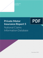 Private Motor Insurance Report 5 National Claims Information Database