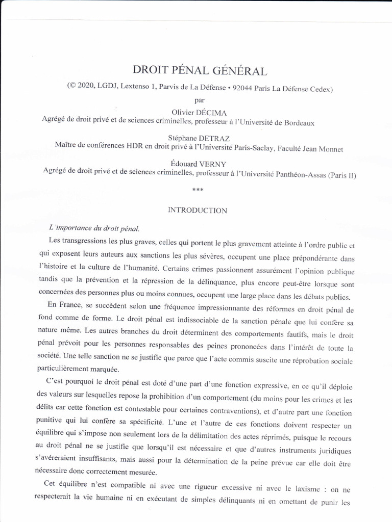 Fonction expressive du droit pénal | PDF | Loi criminelle | Crimes