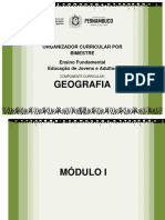 Organizador Curricular Geografia EJA