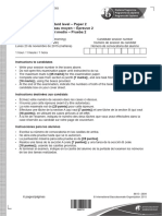 French Ab Initio Paper 2 SL