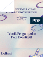 Teknik Pengumpulan Data Kuantitatif Dan Kualitatif Kel. 4