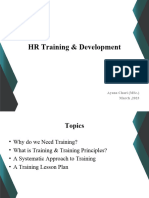 Training Development