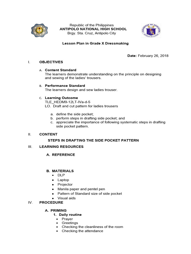 Side Pocket Pattern | PDF | Learning | Cognitive Science