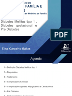 4 - DM1, Diabetes Gestacional e Pré-Diabetes