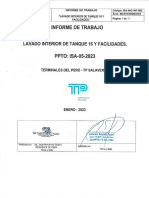 Isa-Ing-Inf-003-Oc 25324-Lavado Interior Tk 16 y Facilidades