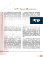 Ministry of Mines - Sustainability Development Framework