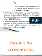 Aralin 15 Pagbuo NG Konseptong Papel