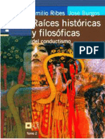 (Tomo II) Raíces e Historia Filosófica (Ribes & Burgos)