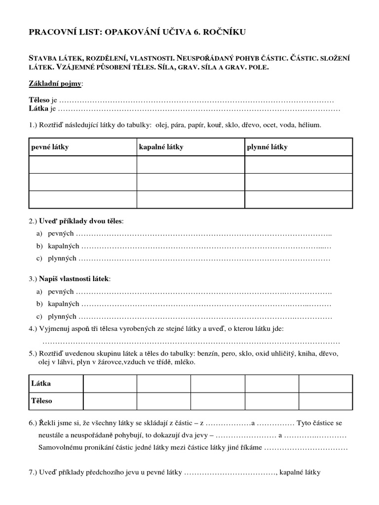 PL 1 Opakovani | PDF