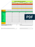 199806200 Light Vehicle Inspection Checklist