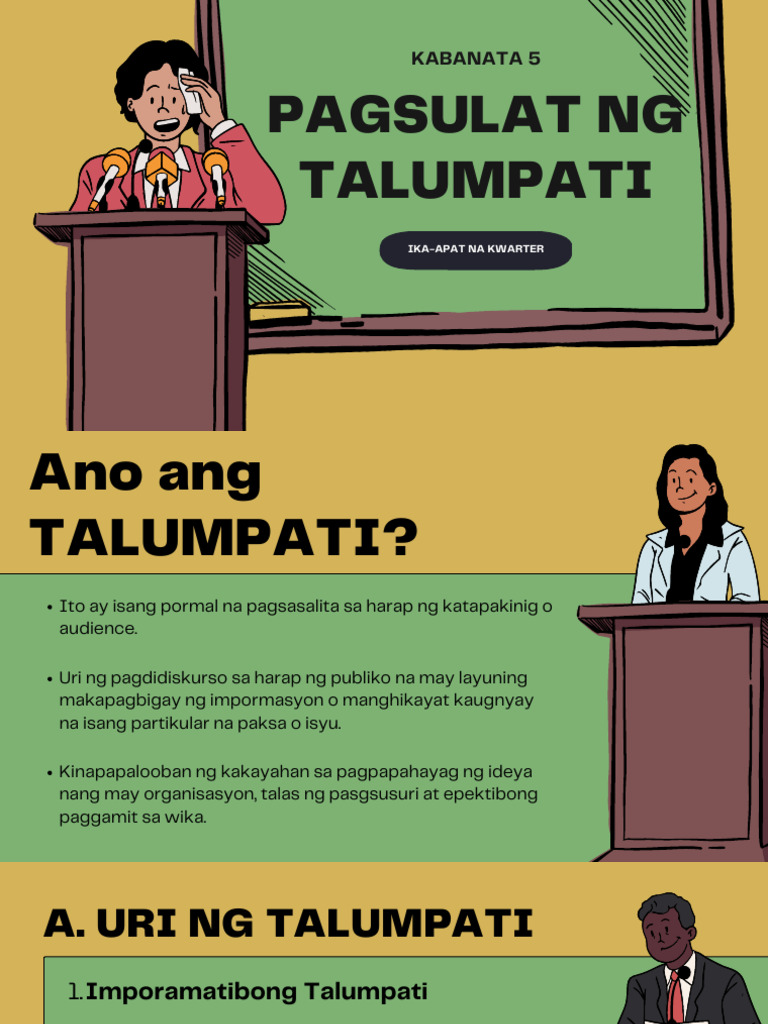 K5 Talumpati | PDF