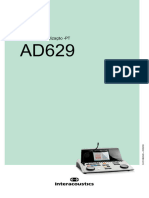 Manual Audiômetro AD629