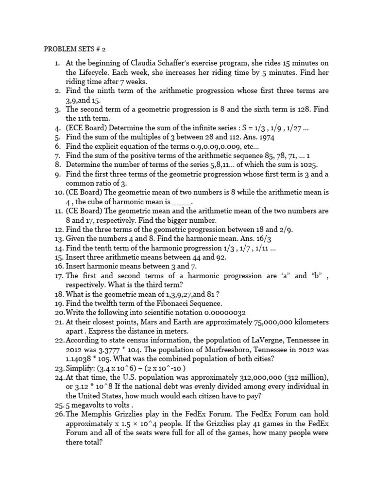 Math 110 prob sets 2 download free pdf mean mathematics