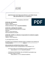 Ficha de Evaluación - Final de Las Prácticas