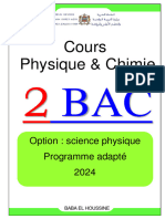 Cours 2 Bac SP 2024