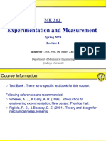 Lecture1-Measurement and Experimentation