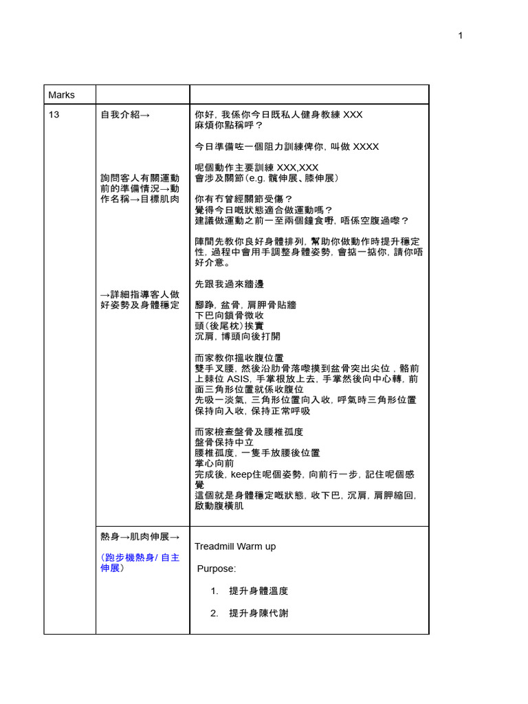 AASFP PT Practical Exam Summary-3 | PDF