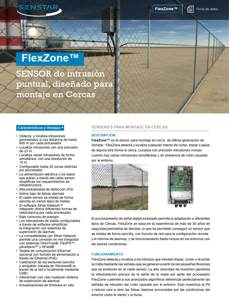 FlexZone A4 Spanish R1 LR | PDF | Red de computadoras | Fibra óptica