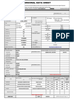 CS Form No. 212 Revised Personal Data Sheet JHENG