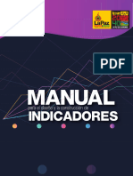 Manual para El Diseño y La Construcción de Indicadores - UEM LaPaz, Bolivia, 2019