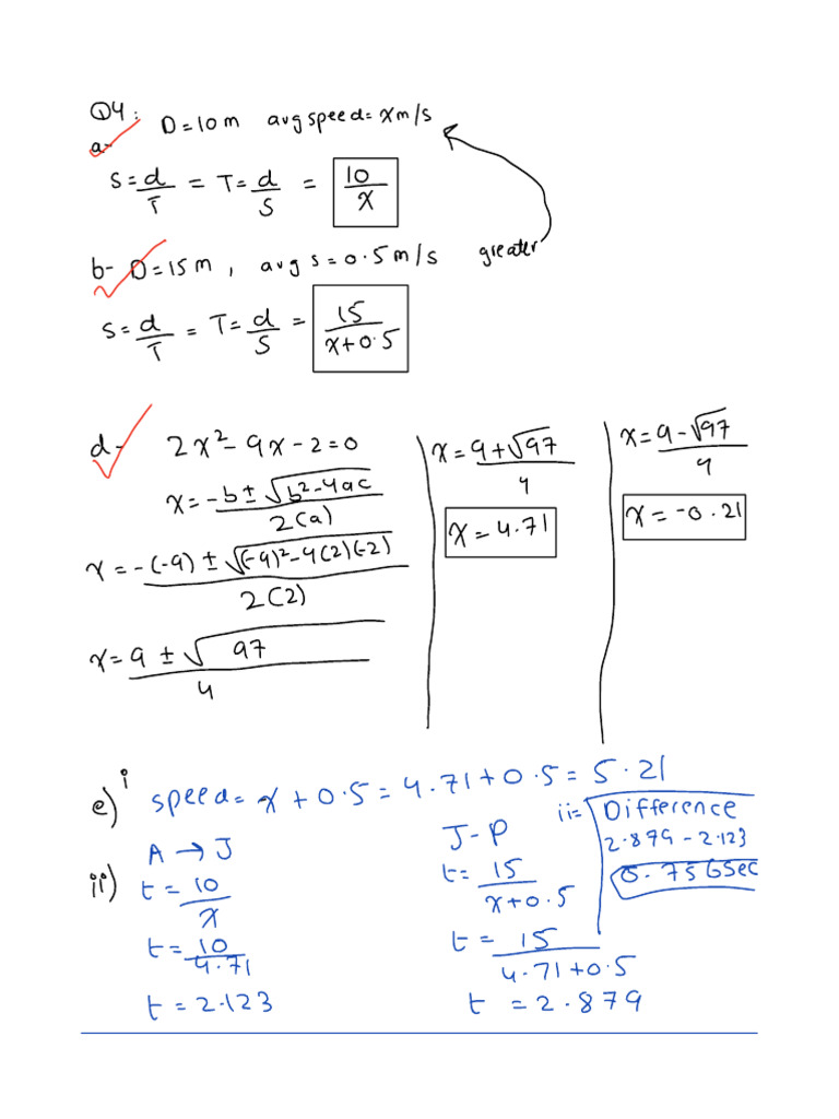 Mathematics Scenario Questions and Answers | PDF