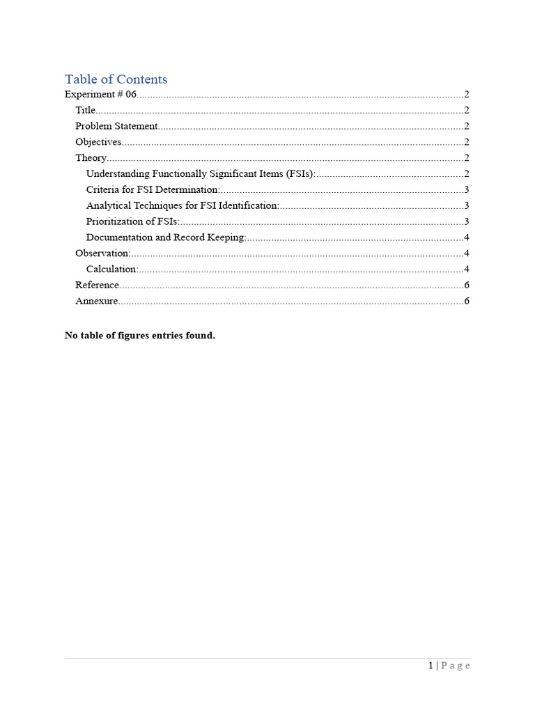 Experiment 6 download free pdf reliability engineering risk