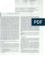 Artigo - Validação da versão brasileira - estudos preliminares