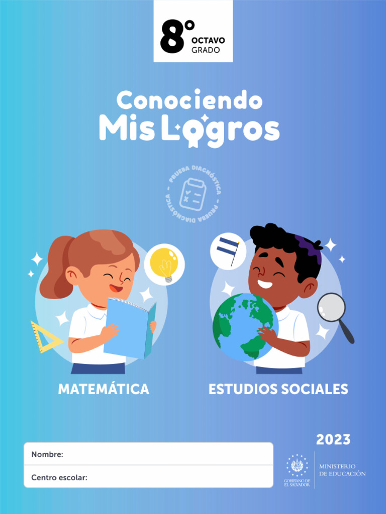Prueba de Matemáticas y Estudios Sociales 8° grado | PDF | Gran ...
