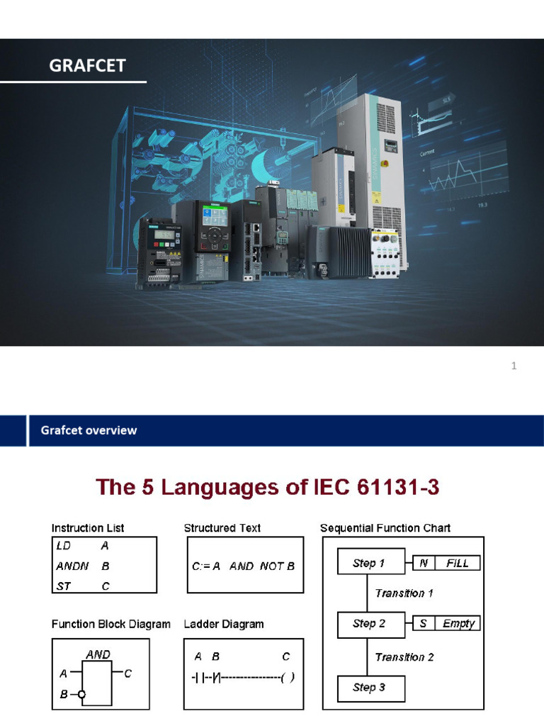 5 PLC Grafcet E SV | PDF