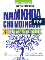 Nam Khoa Cho Mọi Người Tập 2-Tình Dục Nam (NXB Trẻ 2012) - Nguyễn Thành Như, 278 Trang